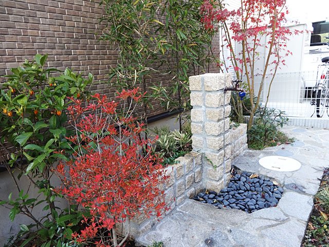 Japanese Maples And Black Bamboosas Symbol Trees Gallery Garden Landscape Design Fuchiso Inc