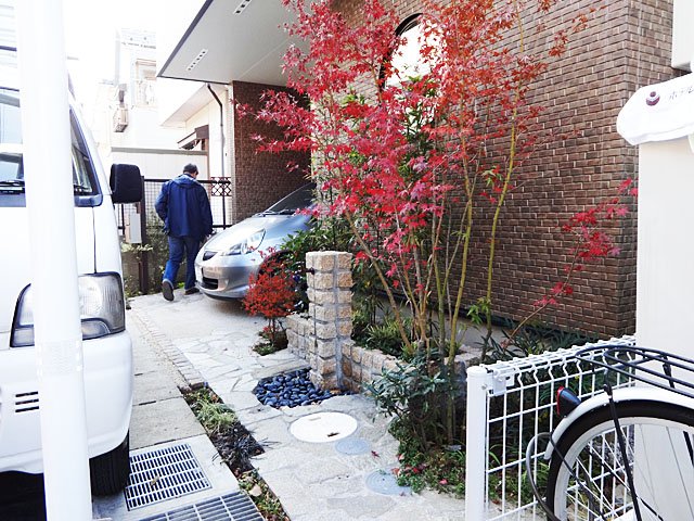 Japanese Maples And Black Bamboosas Symbol Trees Gallery Garden Landscape Design Fuchiso Inc